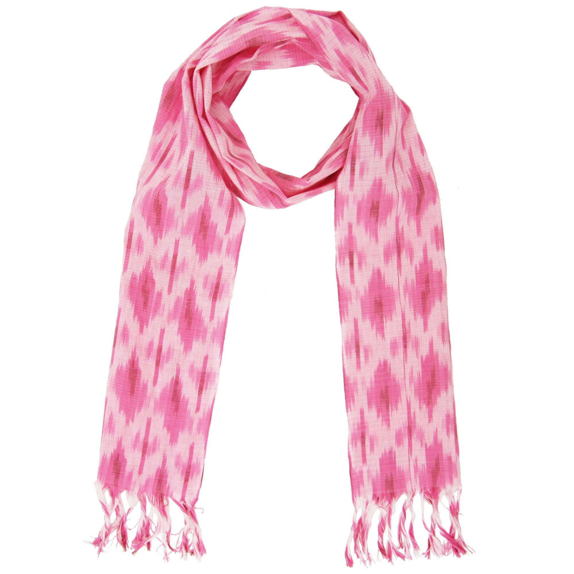 Atitlan Ikat Woven Scarf - Aaria Tees Aaria Tees