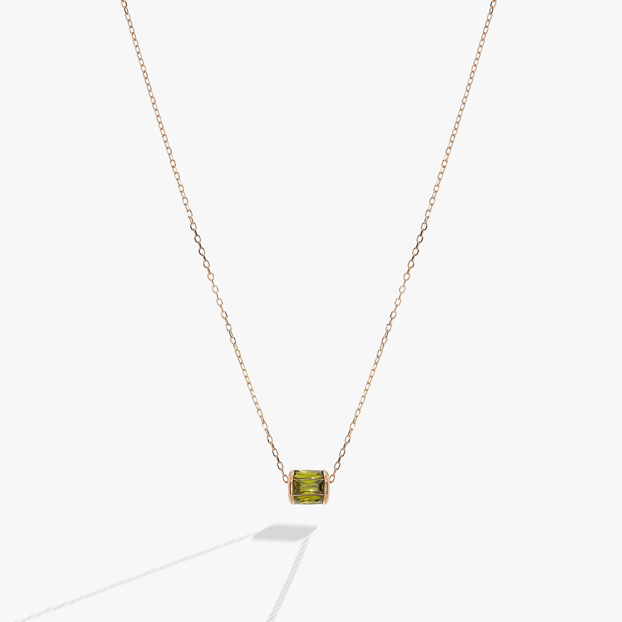 August Birthstone Precious Pendant Necklace - Aaria Tees Aaria Tees