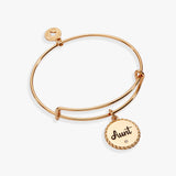 Aunt 'A Trusting Guide Forever By My Side' Charm Bangle - Aaria Tees Aaria Tees