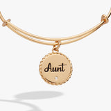 Aunt 'A Trusting Guide Forever By My Side' Charm Bangle - Aaria Tees Aaria Tees