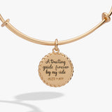 Aunt 'A Trusting Guide Forever By My Side' Charm Bangle - Aaria Tees Aaria Tees