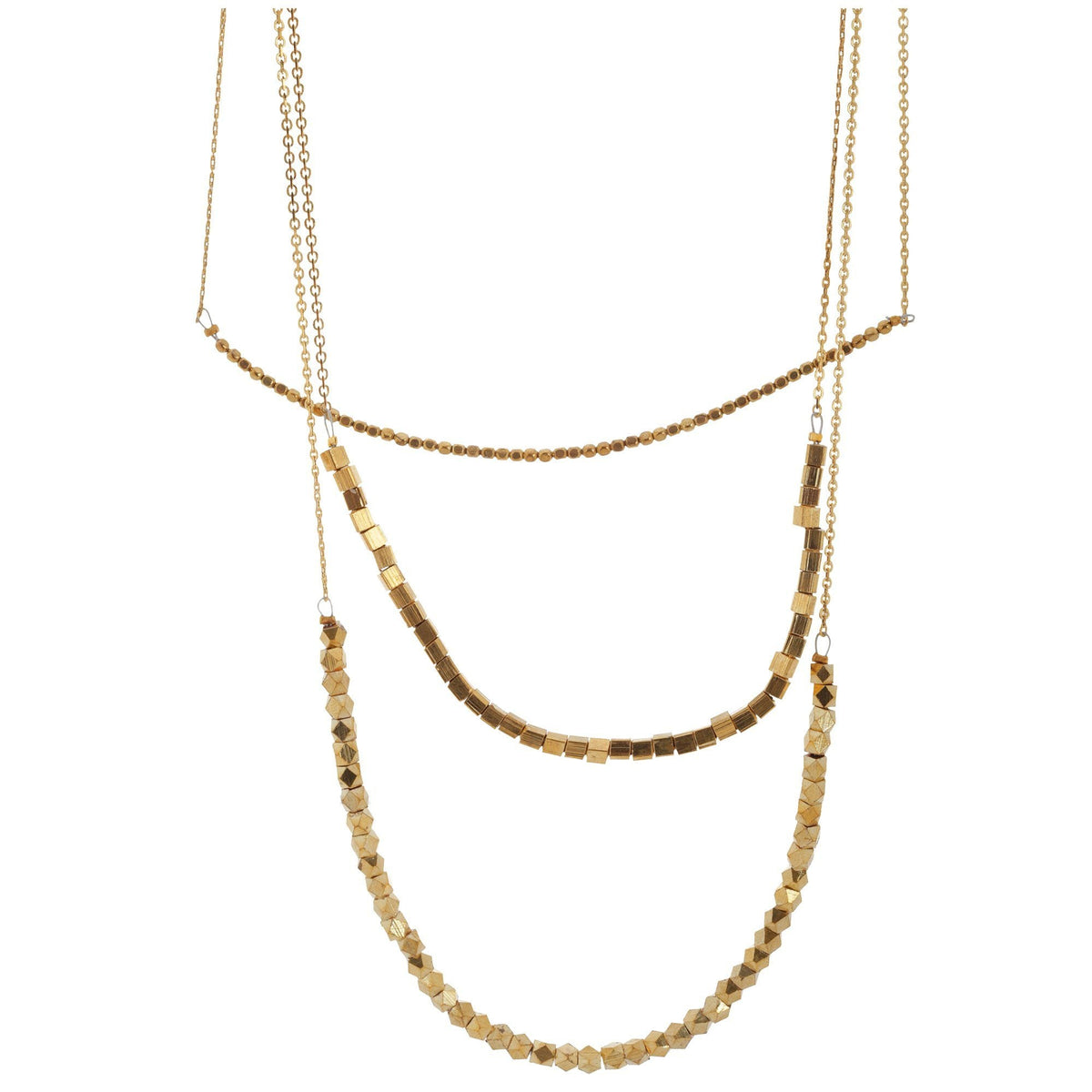 Ava Layered Necklace - Aaria Tees