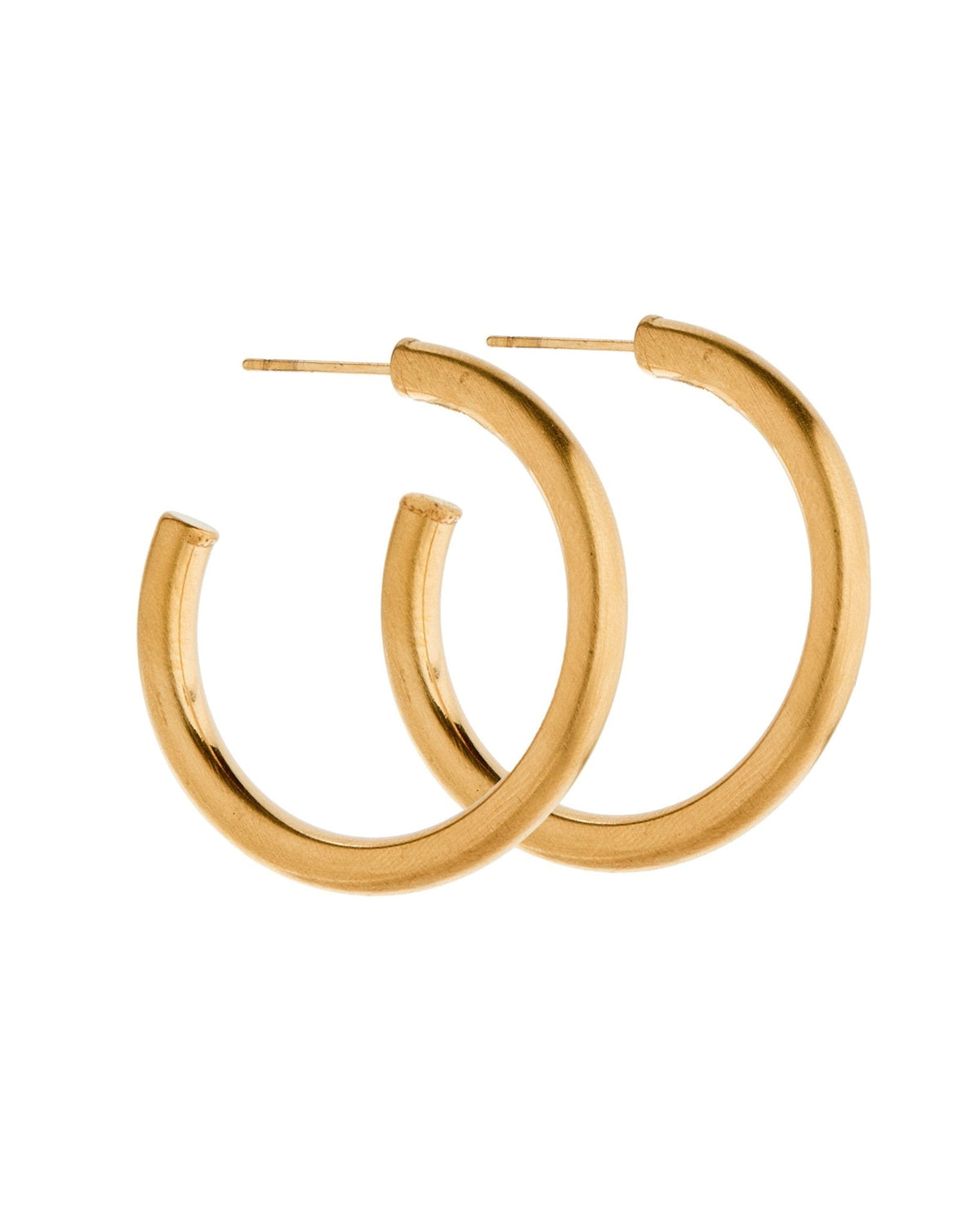 Avery Hoop Earrings - Gold - Aaria Tees
