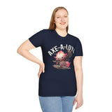 Axe-A-Lotl Funny Axolotl DnD T-Shirt - Aaria Tees Aaria Tees