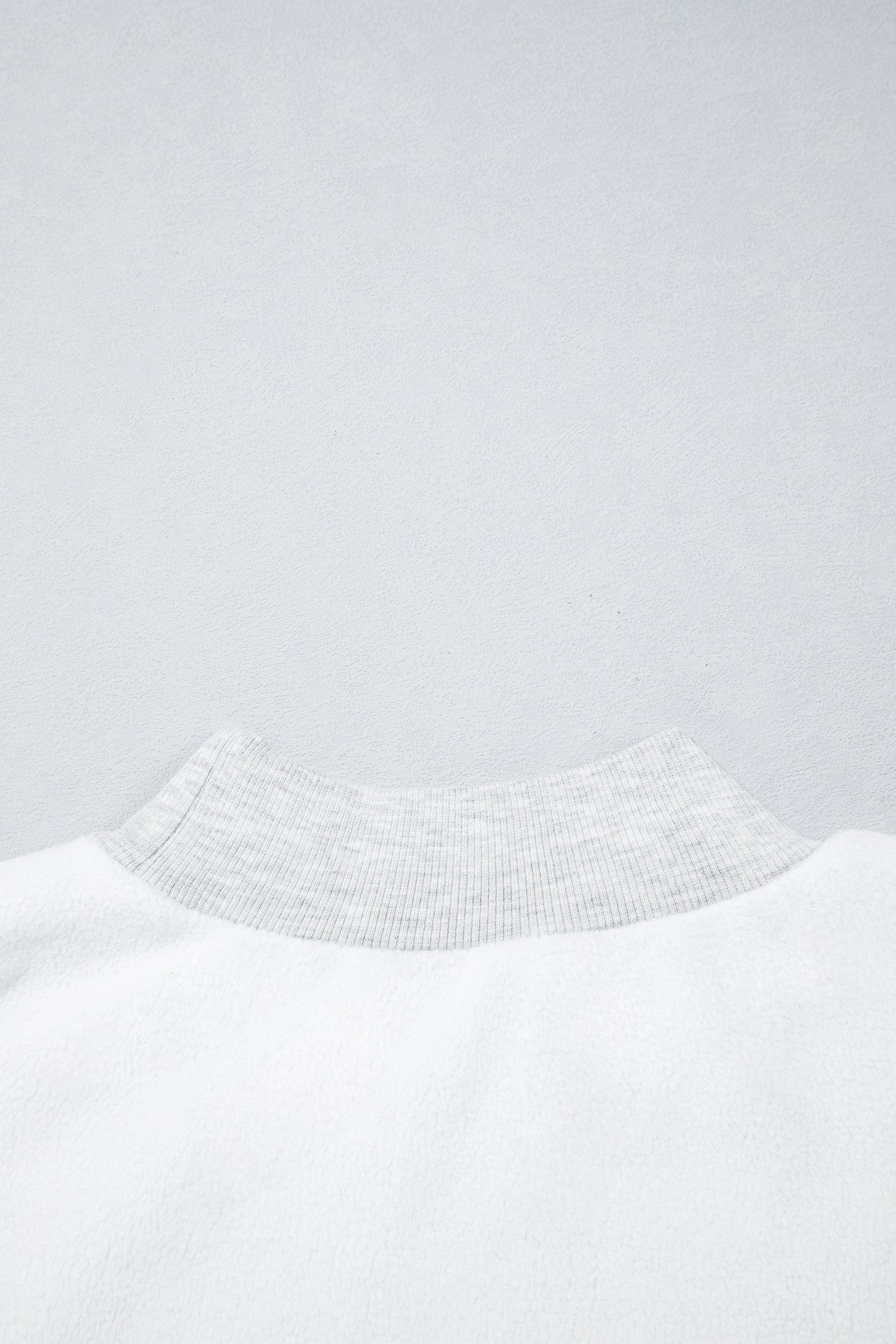 Light Grey High Neck GAMEDAY/ FOOTBALL Double Side Printed Reversible Sweatshirt - Aaria Tees Aaria Tees