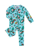 PoshTOT Sanrio Hello Kitty Wreath Bamboo Baby Convertible Zippy Romper - Aaria Tees Aaria Tees