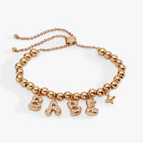 'Babe' Bubble Beaded Bolo Bracelet - Aaria Tees Aaria Tees