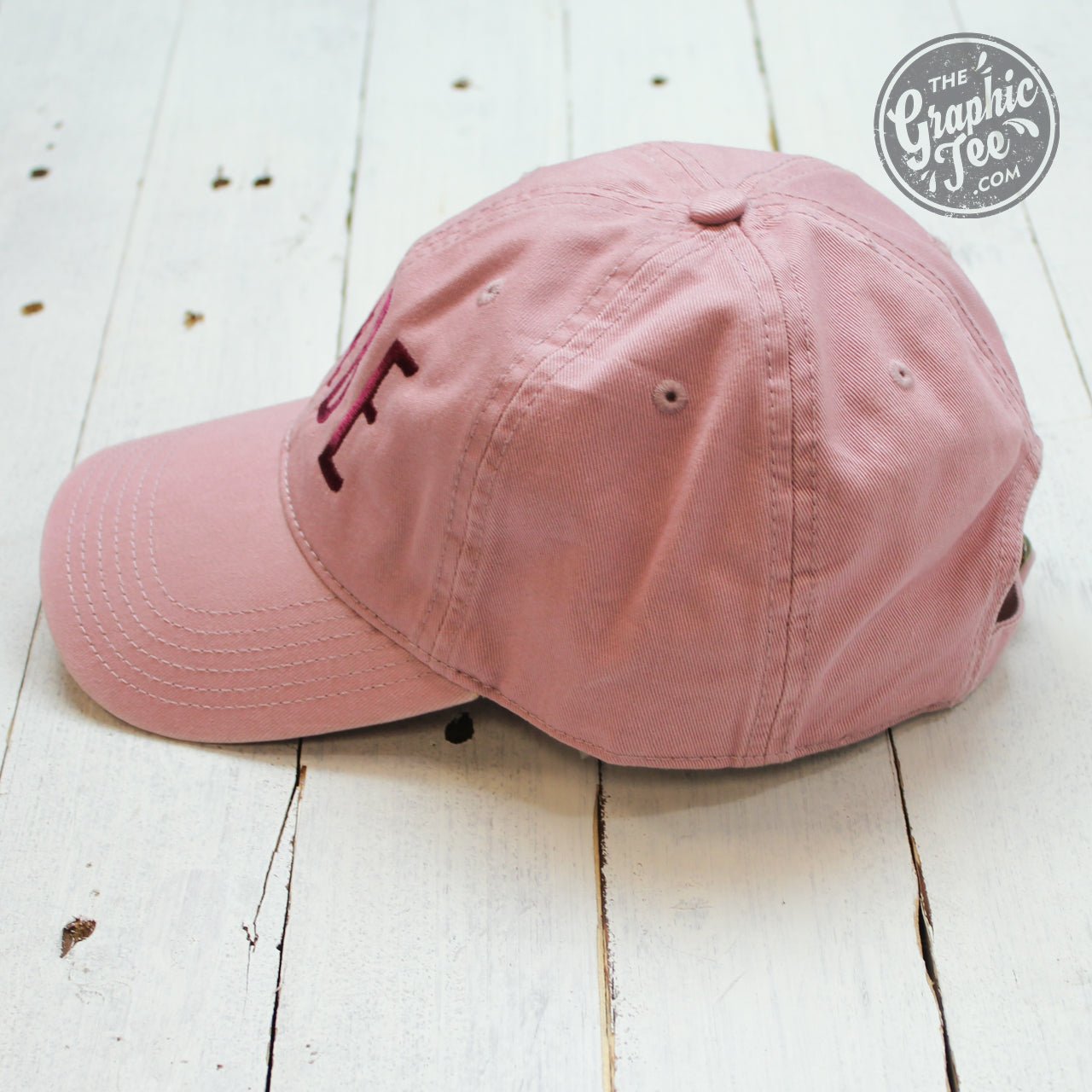 Babe - Dusty Rose Relaxed Twill Dad Hat - Aaria Tees Aaria Tees