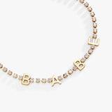 "Babe" Crystal Tennis Bracelet - Aaria Tees Aaria Tees