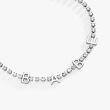 "Babe" Crystal Tennis Bracelet - Aaria Tees Aaria Tees