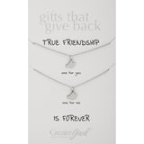 Baby Bird Friends Pewter Necklaces - Set of 2 - Aaria Tees Aaria Tees
