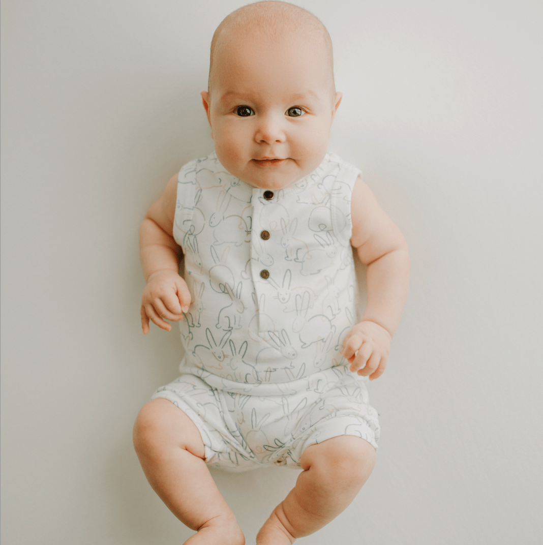 tank romper | bunnies - Aaria Tees Aaria Tees