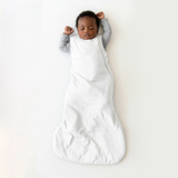 Bamboo Sleep Sack 0.5 TOG in White - Aaria Tees Aaria Tees