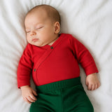 long bodysuit | scarlet red - Aaria Tees Aaria Tees