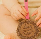 wood stroller toy | love mom - Aaria Tees Aaria Tees