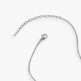 Crystal Baguette Bar Necklace - Aaria Tees Aaria Tees