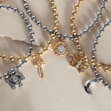 Butterfly Ball Chain Bracelet - Aaria Tees Aaria Tees