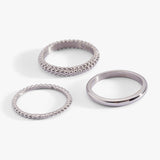 Ball Stacking Ring Set of 3 - Aaria Tees Aaria Tees