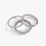 Ball Stacking Ring Set of 3 - Aaria Tees Aaria Tees