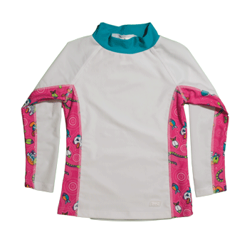 Girls 2 Long Sleeve Rashguards - Aaria Tees Aaria Tees