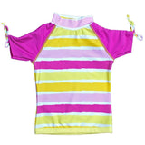 Girls 2-6 Short Sleeve Rashguards - Aaria Tees Aaria Tees