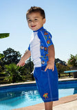 Boys 2 Short Sleeve Rashguard Set - Aaria Tees Aaria Tees