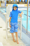 Boys 2-6 Short Sleeve Rashguards - Aaria Tees Aaria Tees