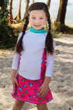 Girls 2 Long Sleeve Rashguards - Aaria Tees Aaria Tees