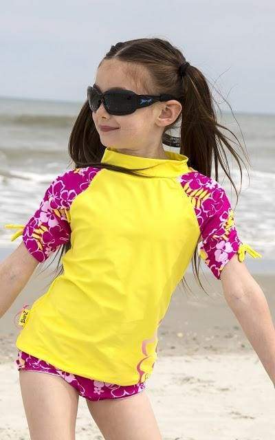 Girls 2-6 Short Sleeve Rashguards - Aaria Tees Aaria Tees
