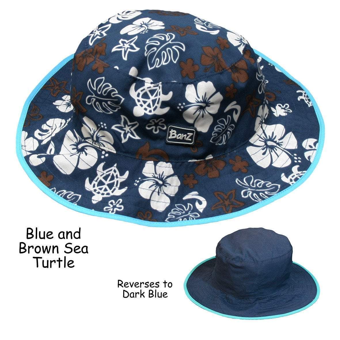 Baby Reversible Sun Hats with UPF 50+ Protection - Aaria Tees Aaria Tees