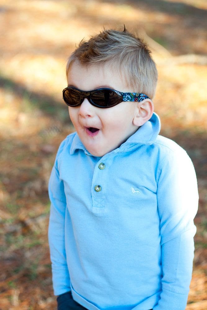 Toddler Wrap Around Sunglasses - Bubzee Polarized Wrap Around - Aaria Tees Aaria Tees