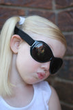 Toddler Wrap Around Sunglasses- Retro Wrap Around Aaria Tees