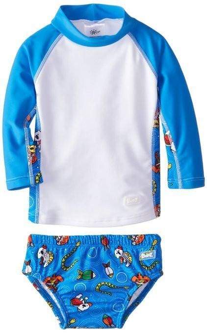 Baby & Toddler Rashguard & Swim Diaper Set - Aaria Tees Aaria Tees
