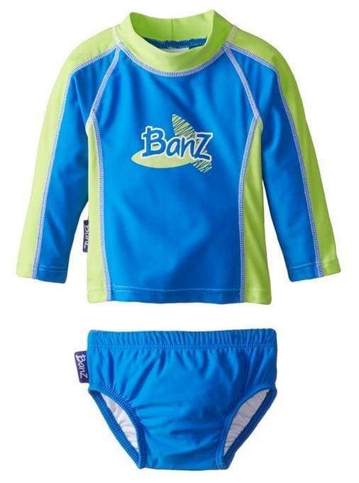 Baby & Toddler Rashguard & Swim Diaper Set - Aaria Tees Aaria Tees