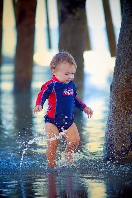 Baby & Toddler Rashguard & Swim Diaper Set - Aaria Tees Aaria Tees