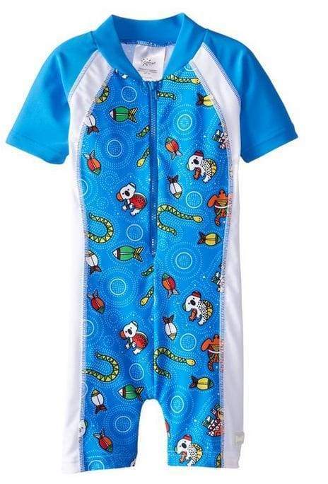 Toddler 2/2T/3 One Piece UV Swimsuit - Aaria Tees