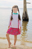 Girls 2 Long Sleeve Rashguard Set - Aaria Tees Aaria Tees