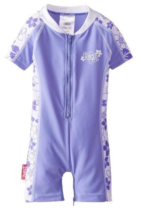 Toddler 2/2T/3 One Piece UV Swimsuit - Aaria Tees Aaria Tees