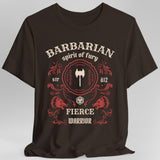 Barbarian Class Vintage Label T-Shirt - Aaria Tees Aaria Tees