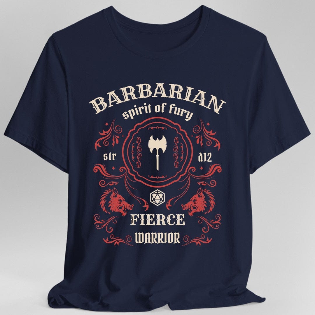 Barbarian Class Vintage Label T-Shirt - Aaria Tees Aaria Tees