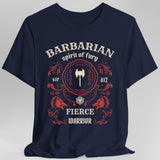 Barbarian Class Vintage Label T-Shirt - Aaria Tees Aaria Tees