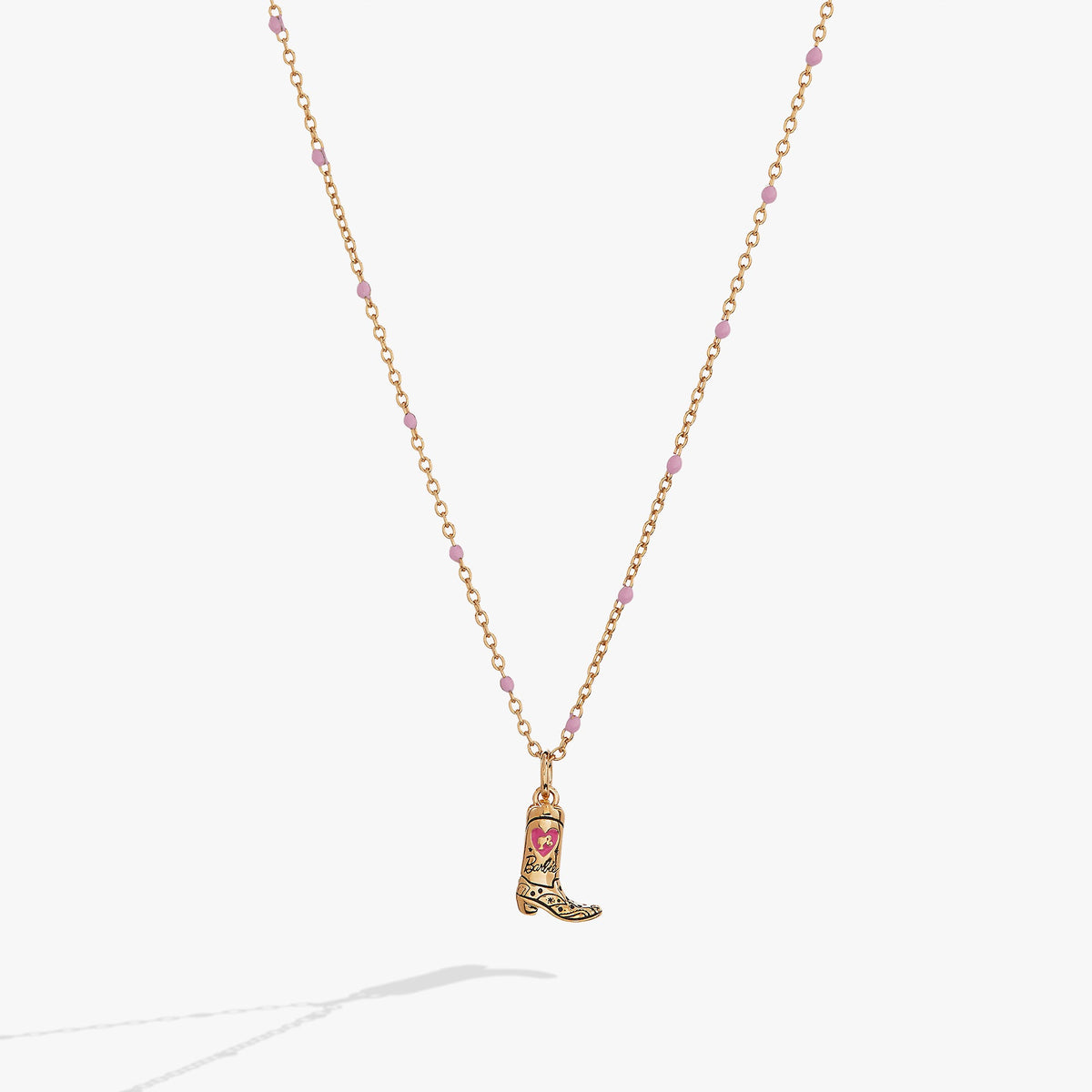Barbie™ Cowboy Boot Pendant Necklace - Aaria Tees