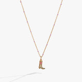 Barbie™ Cowboy Boot Pendant Necklace - Aaria Tees Aaria Tees