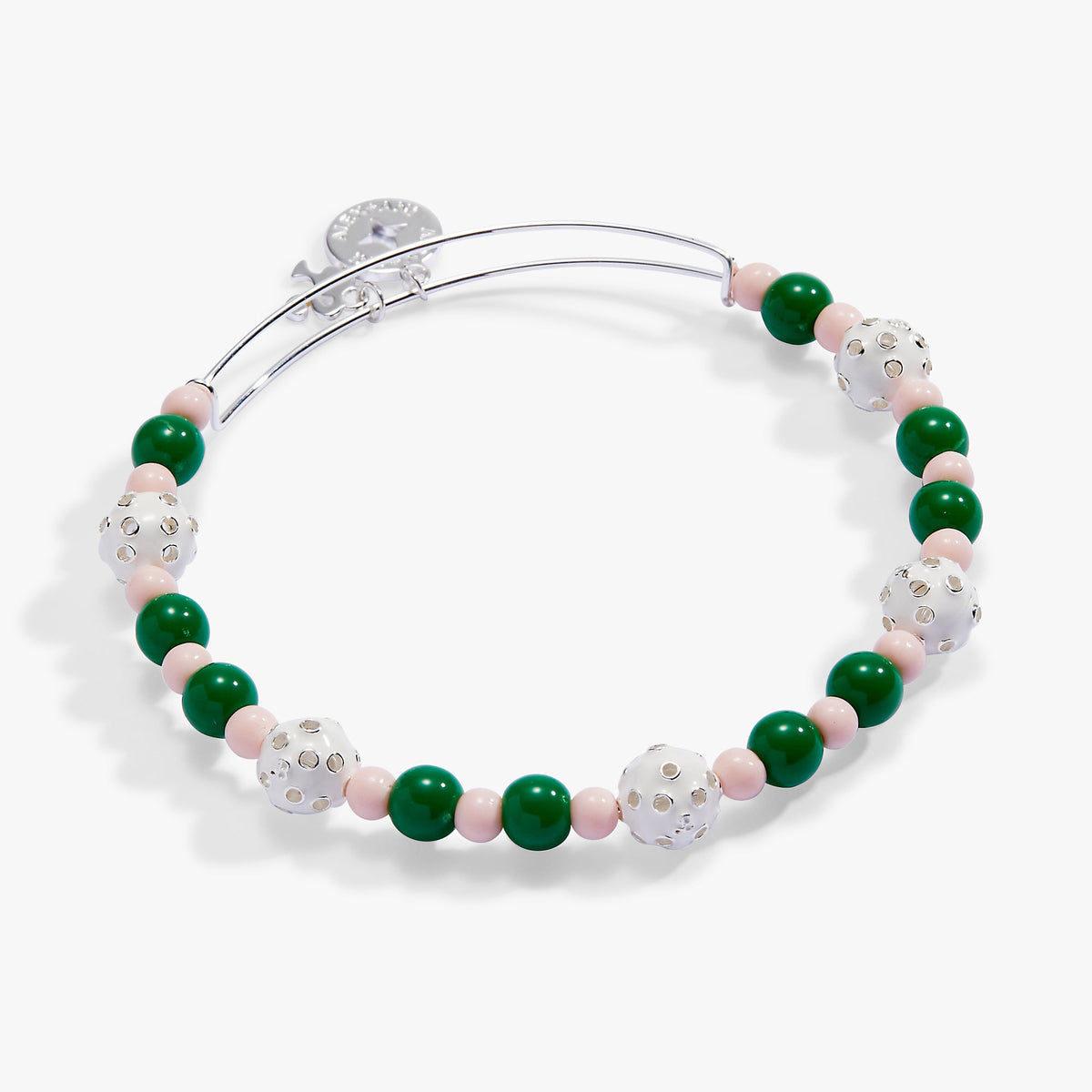 Barbie™ Pickleball Beaded Charm Bangle - Aaria Tees