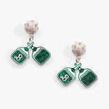 Barbie™ Pickleball Drop Earrings - Aaria Tees Aaria Tees