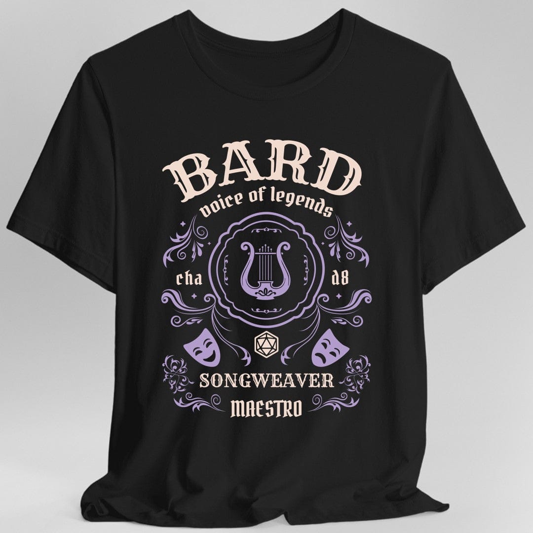 Bard Class Vintage Label T-Shirt - Aaria Tees Aaria Tees