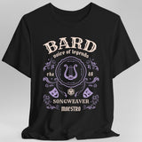 Bard Class Vintage Label T-Shirt - Aaria Tees Aaria Tees