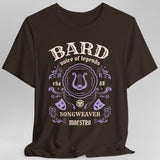 Bard Class Vintage Label T-Shirt - Aaria Tees Aaria Tees