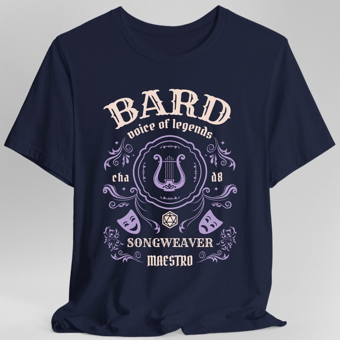 Bard Class Vintage Label T-Shirt - Aaria Tees Aaria Tees