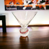 Baseball Martini Glasses Aaria Tees